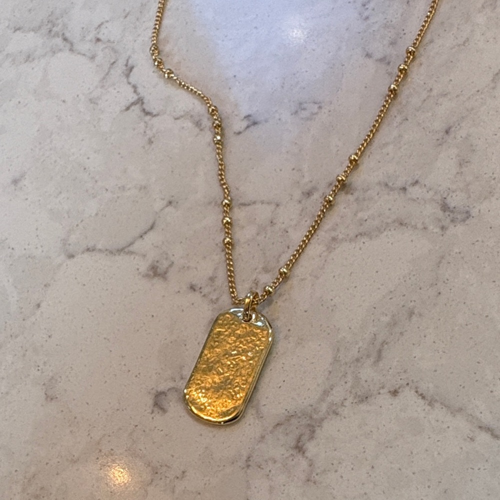 Gorjana Griffin Dog Tag